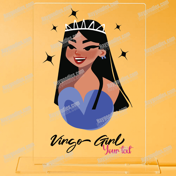 Personalised Acrylic Stand Display-Vertical