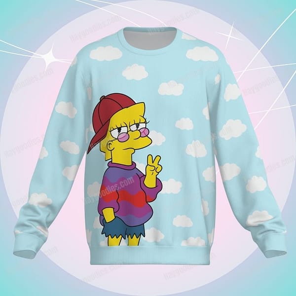 Lisa Simpson Unisex Sweatshirt-XS to 6XL