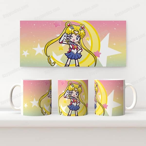 Sailor Moon Characters Ceramic Mug – 11oz / 300ml-Various Designs